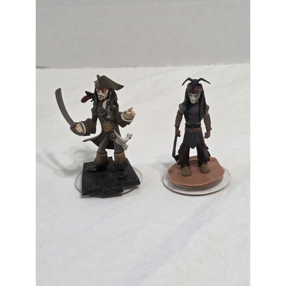 Disney Infinity 2.0 Action Figure Jack Sporrow, Tonto The Lone Ranger